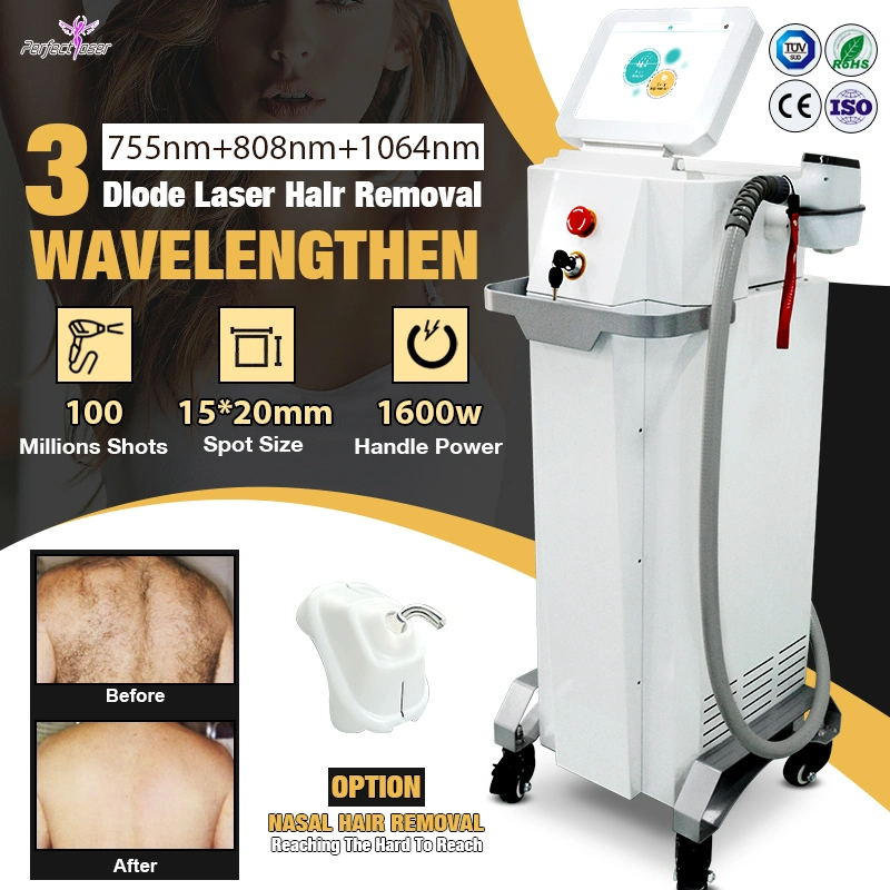 2in1 Sopra Titanium Diode Laser 808nm Light Hair Skin Color Device